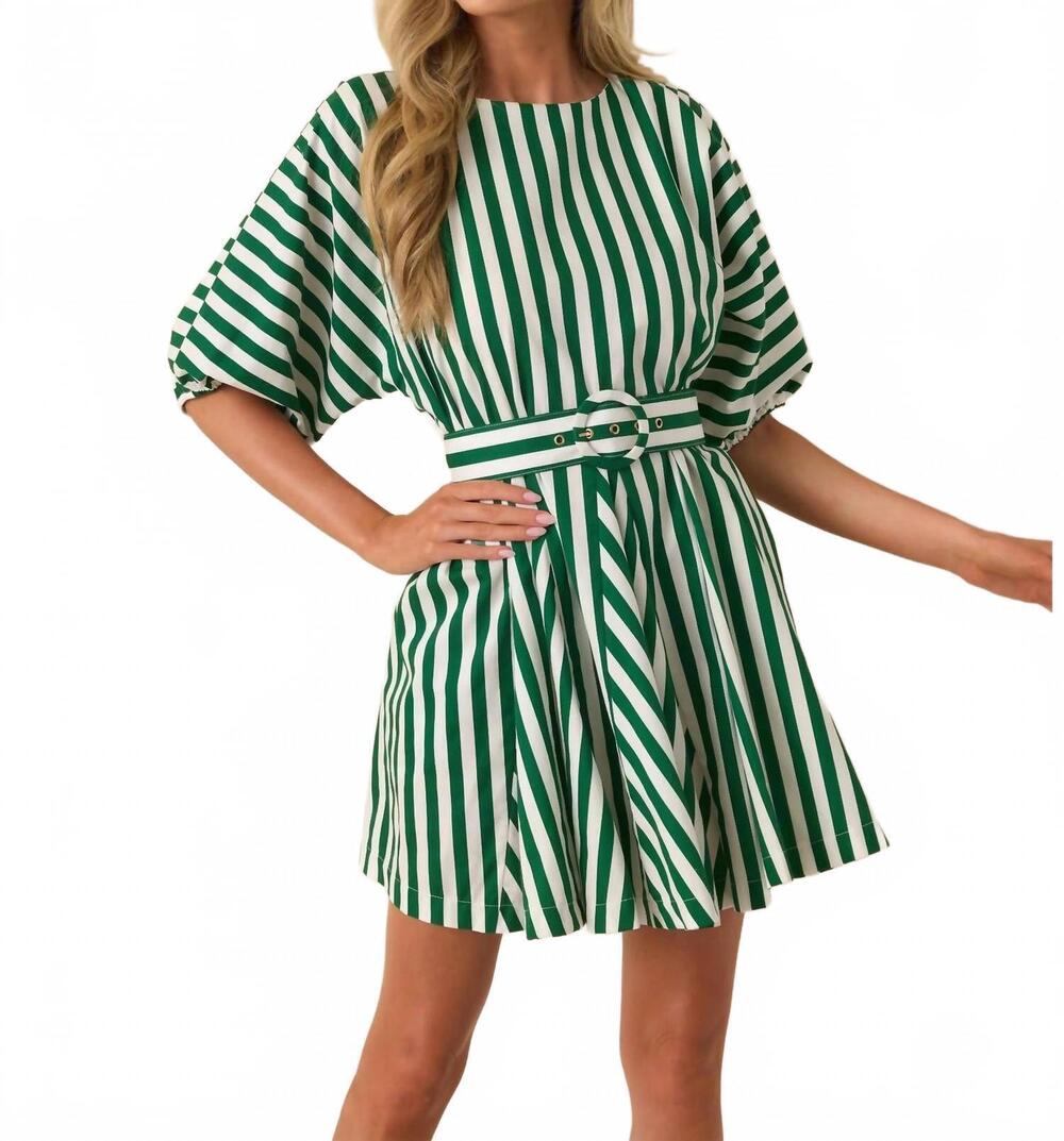 NEW PROSPERINA fallon swing dress in grand entrance